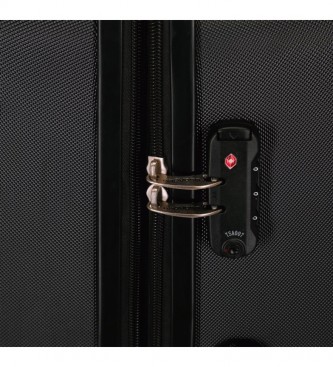 Movom Grande valise Movom Riga Rigide noir -56x80x29cm