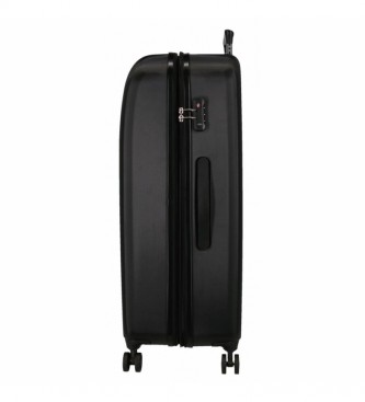 Movom Set di valigie rigide Movom Riga nero -40x55x20cm / 49x70x27cm / 56x80x29cm-
