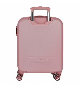 Movom Movom Riga Set di valigie rigide rosa -40x55x20/49x70x27cm