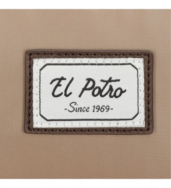 El Potro El Potro Pipe camel 13,3 inches laptop backpack -26x35x10cm
