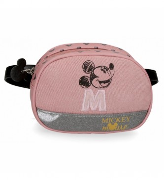 Disney Mickey The Blogger pink bum taske -17x12x6cm