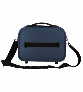 Roll Road ABS Roll Road India Adaptable Toilet Bag navy blue -29x21x15cm