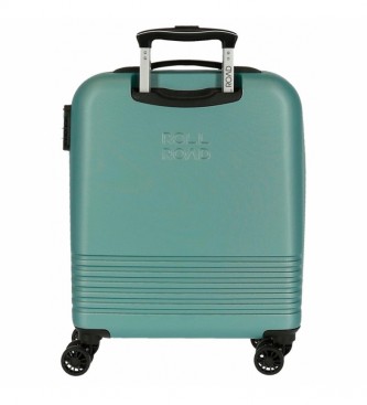 Roll Road Turquoise Expandable Roll Road Cabin Bag -40x55x20cm