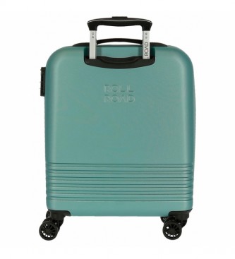 Roll Road Roll Road India Cabin Bag Turquoise Rigide -40x55x20cm
