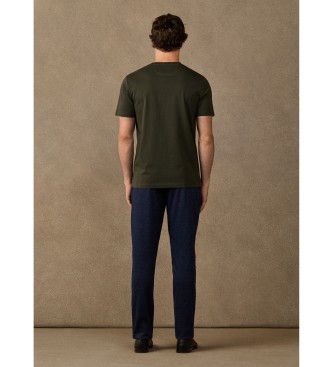 Hackett London Maglietta H Small Logo verde
