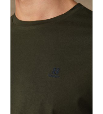 Hackett London Maglietta H Small Logo verde