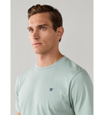 Hackett London T-shirt Logo verde