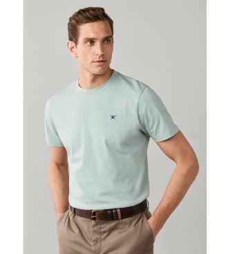 Hackett London T-shirt Logo verde