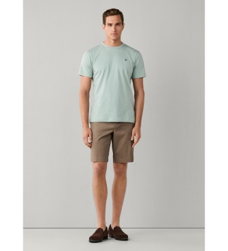 Hackett London T-shirt Logo verde