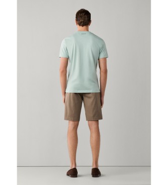 Hackett London T-shirt Logo verde