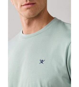 Hackett London T-shirt Logo verde
