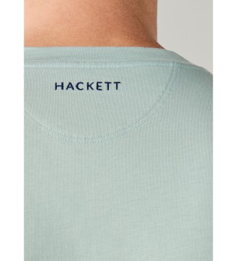 Hackett London T-shirt Logo verde