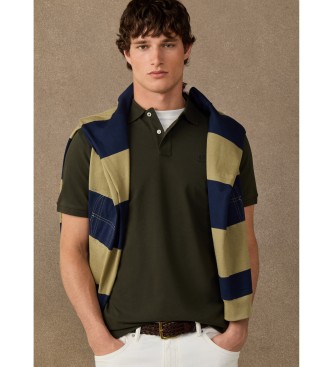 Hackett London Polo H-logo groen