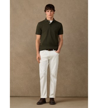 Hackett London Polo H-logo groen