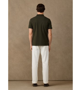 Hackett London Polo H-logo groen