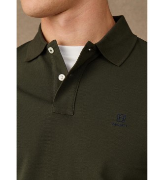 Hackett London Polo H-logo groen