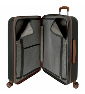 El Potro Juego de maletas El Potro Ocuri Gris  -40x55x20cm/49x70 x28 cm-