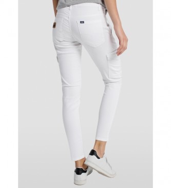 Lois Jeans Pantalon Multibolsillos Multi Bloog blanc