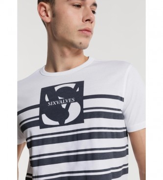 Six Valves T-shirt 118026 Blanc