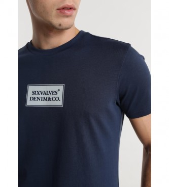 Six Valves T-shirt 118063 Marine