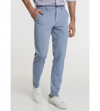 Bendorff Calças Blue Oxford Chino Trousers