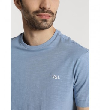 Victorio & Lucchino, V&L Camiseta Básica Lisa azul