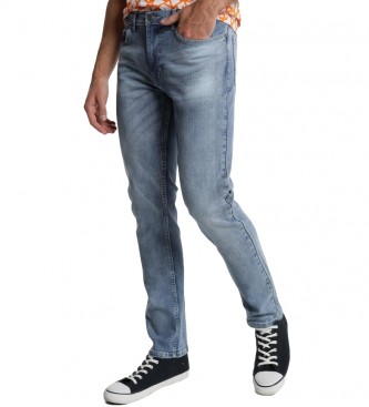 Six Valves Calças de ganga Denim Comfort blue jeans 