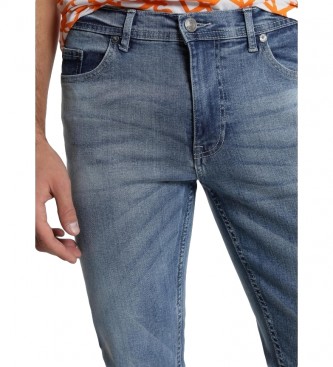 Six Valves Calças de ganga Denim Comfort blue jeans