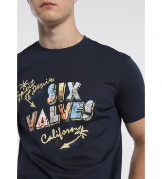 Six Valves Camiseta 118709 Negro