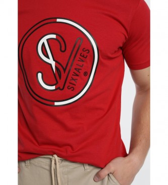 Six Valves Camiseta 118764 Rojo