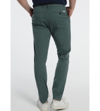 Six Valves Green Chino Pants 