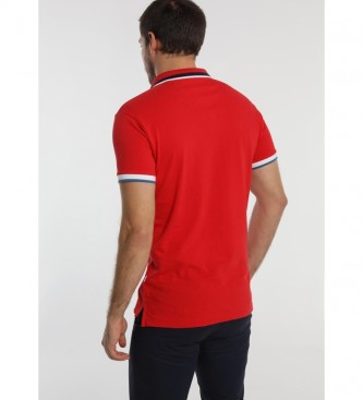 Bendorff Polo Short Sleeve Contrast with Pocket red