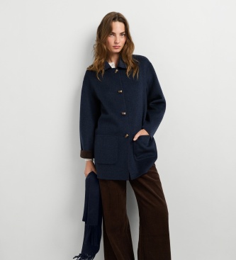 Pepe Jeans Mikaela marineblauwe jas