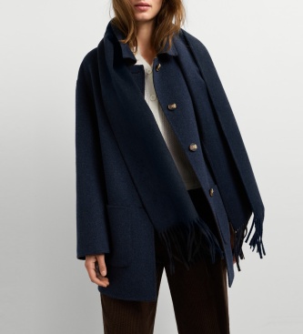 Pepe Jeans Mikaela marineblauwe jas