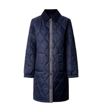 Pepe Jeans Casaco Nicole Longo marinho