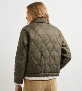 Pepe Jeans Groene jas Nicole