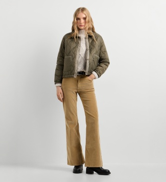 Pepe Jeans Groene jas Nicole