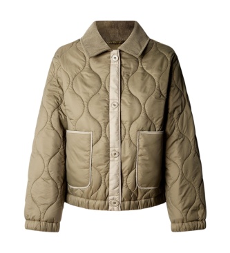Pepe Jeans Groene jas Nicole