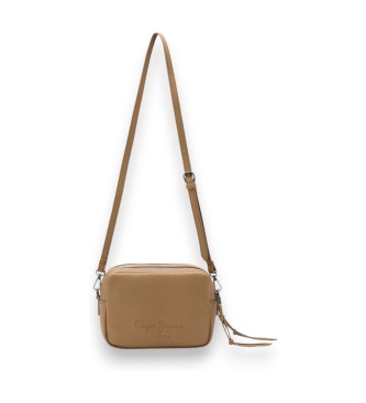 Pepe Jeans Anais Key axelremsväska beige