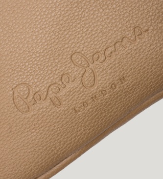 Pepe Jeans Anais Key axelremsväska beige