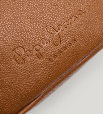 Pepe Jeans Anais Key axelremsväska brun