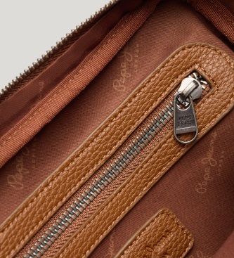 Pepe Jeans Anais Key axelremsväska brun