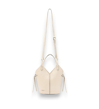 Pepe Jeans Candice Jam schoudertas, crème wit