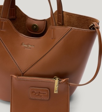 Pepe Jeans Axelväska Cevia Hexia brun