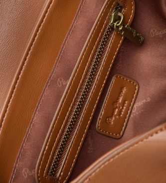 Pepe Jeans Bolsa tiracolo Idoia Hexia marrom