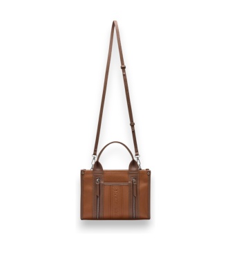 Pepe Jeans Zadie Maze crossbody-taske brun