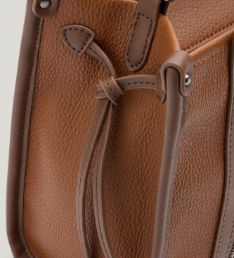 Pepe Jeans Zadie Maze crossbody-taske brun