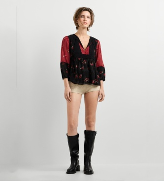 Pepe Jeans Geronima bluse sort