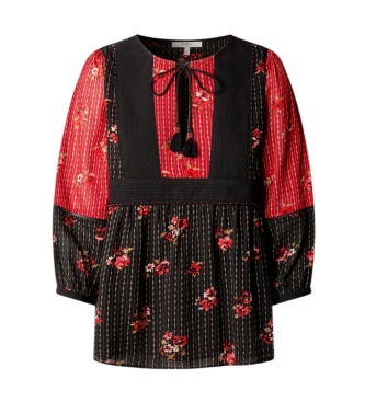 Pepe Jeans Geronima bluse sort