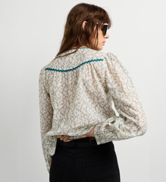 Pepe Jeans Gisela bluse hvid